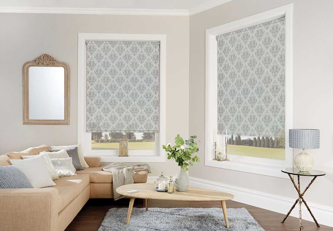 Designer Fabric Saxonwold Roller Blind with Open cassette 